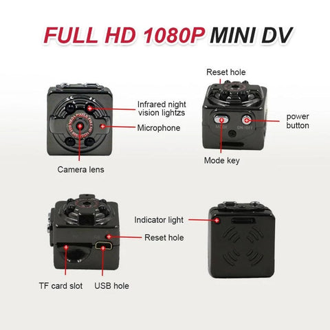 Image of HD 1080P Mini Body Camera