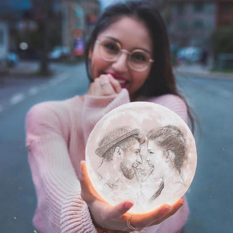 Image of CUSTOMIZED MOON LAMP