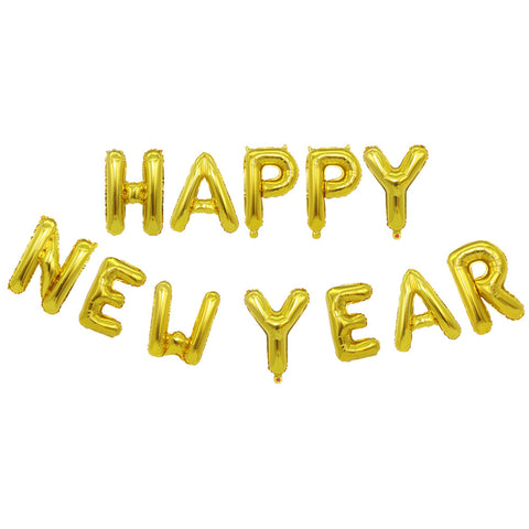 Image of HELLO 2021  Happy New Year Balloon Kit