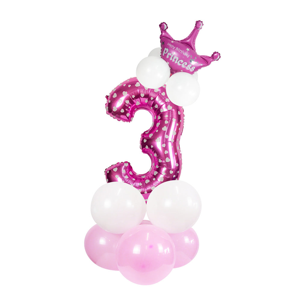 1st Birthday Party Decoration Child Kids Happy Birthday Balloon | Nicro Party