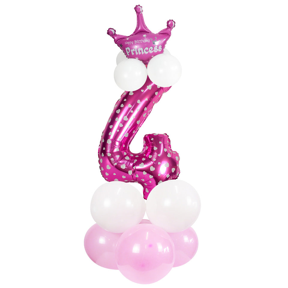 1st Birthday Party Decoration Child Kids Happy Birthday Balloon | Nicro Party