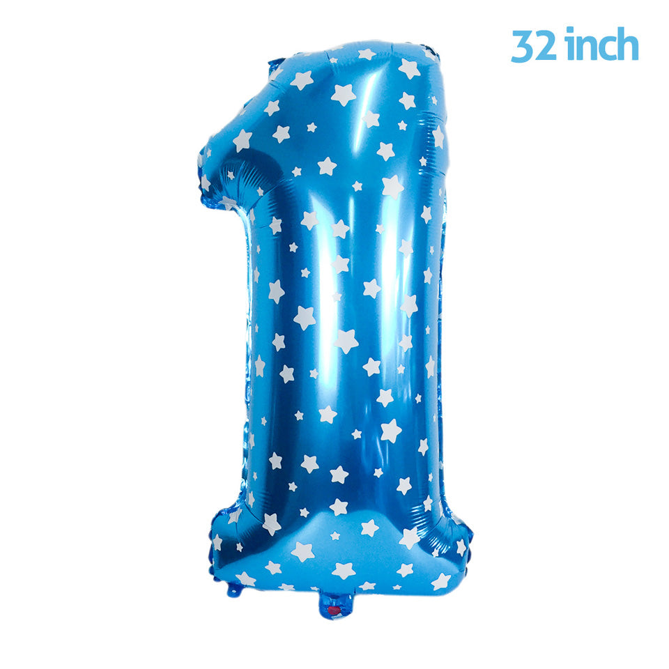 1st Birthday Party Decoration Child Kids Happy Birthday Balloon | Nicro Party