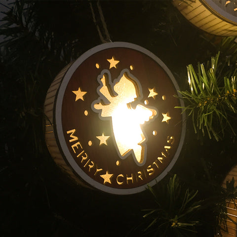Image of Christmas-Shining-Tree-Pendant