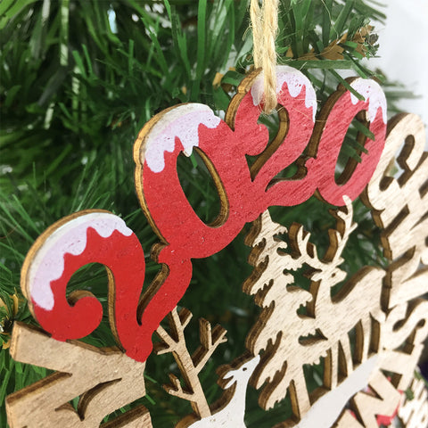 Image of 2020-Merry-Christmas-Wooden-Sign