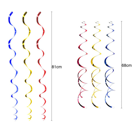 Image of Shark Swirl Spiral Ornaments | Nicro Party