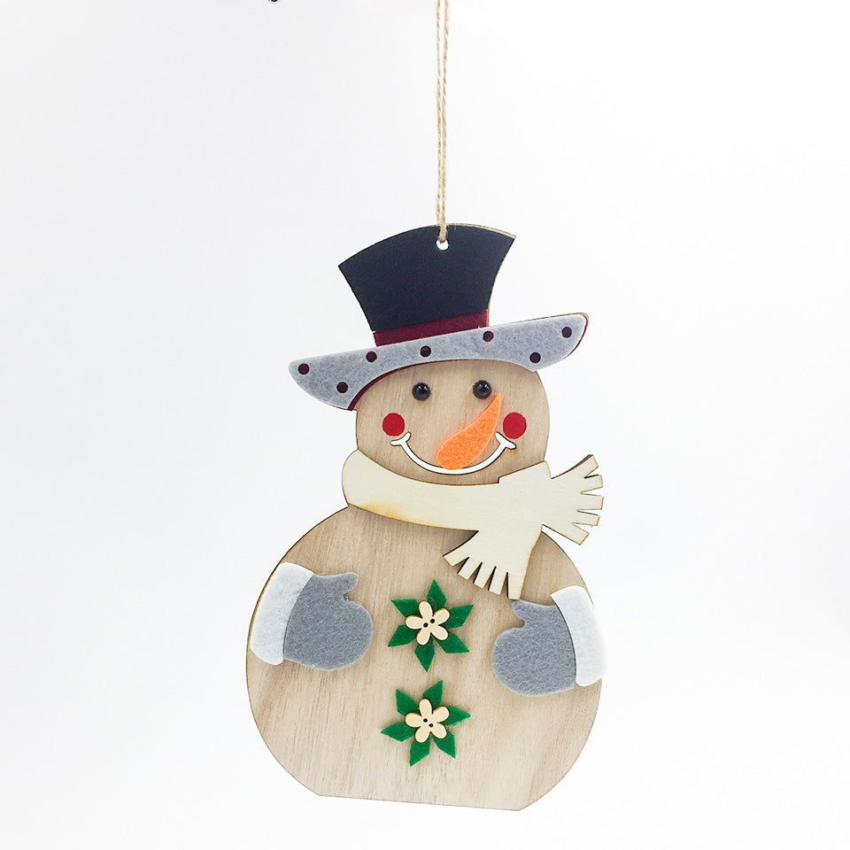 Wooden Christmas Tree Pendant | Nicro Party