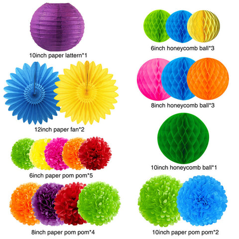Image of Tropical-Parrot-Party-Decoration-Kit