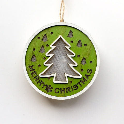 Image of Christmas-Shining-Tree-Pendant