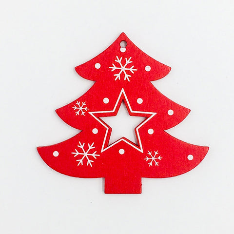 Image of Wooden-Christmas-Tree-Pendant