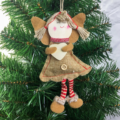 Image of Smiling-Angel-Tree-Ornaments