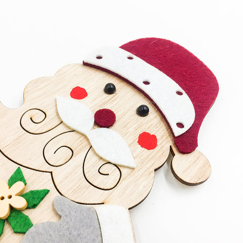 Image of Wooden Christmas Tree Pendant | Nicro Party