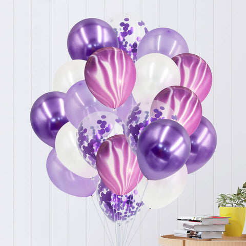 Image of 20 pcs/set Colorful Multi Air Latex Balloons Kit | Nicro Party