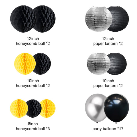 Image of Bat Theme Party Decoration Kit