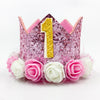 Cute Pink 1st Girl Birthdy Hat | Nicro Party