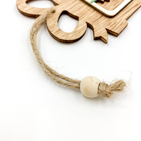 Image of Christmas 3D Wooden Pendants | Nicro Party