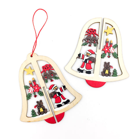 Image of Christmas 3D Wooden Pendants | Nicro Party