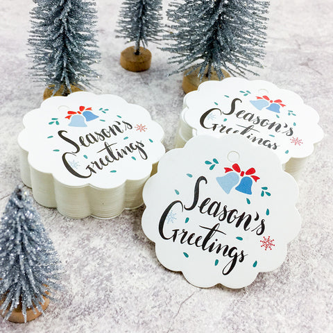 Image of 100 PCS Christmas Paper Tags | Nicro Party