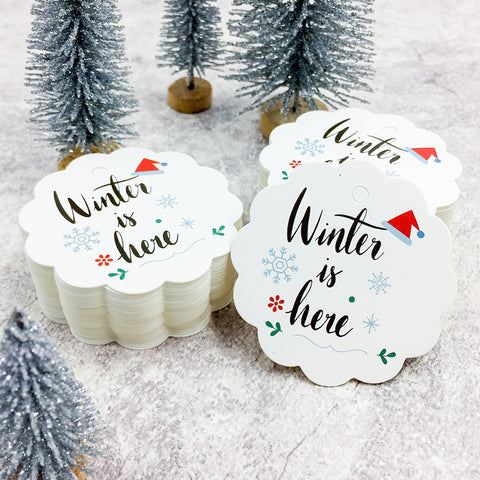 Image of 100 PCS Christmas Paper Tags | Nicro Party