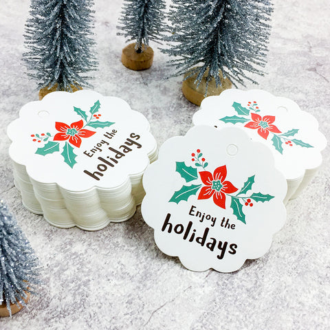 Image of 100 PCS Christmas Paper Tags | Nicro Party