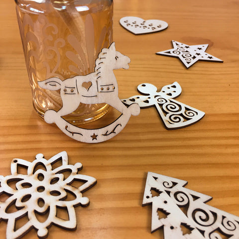 Image of 6 Styles Christmas Ornaments