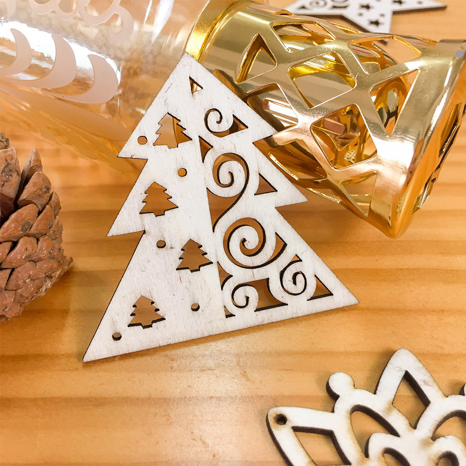 6 Styles Christmas Ornaments