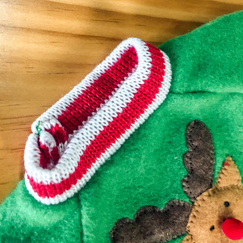 Image of Christmas Wine Bottle Cover