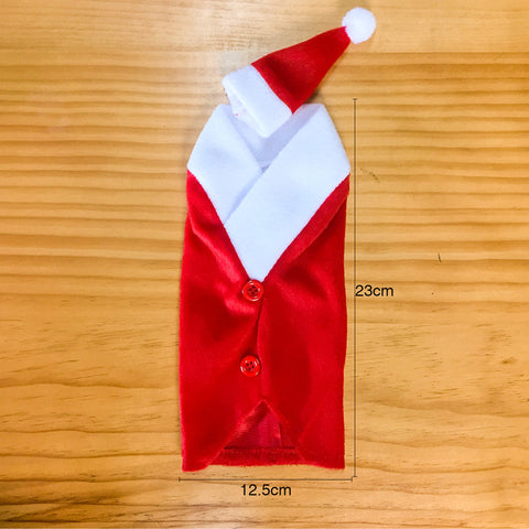 Image of Christmas Wine Bottle Cover