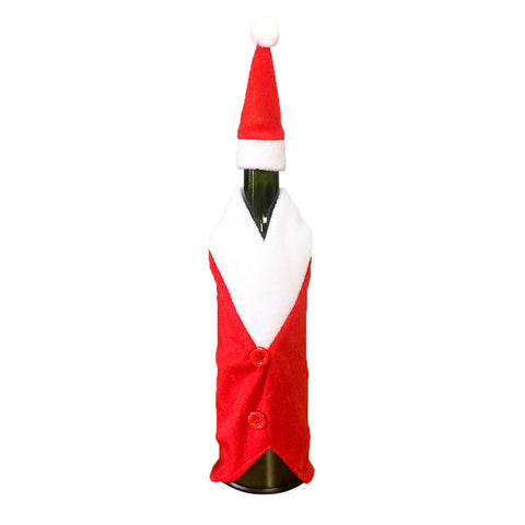 Image of Christmas Wine Bottle Cover
