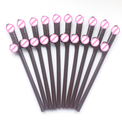 Image of 10 pcs/set Drinking Penis Straws