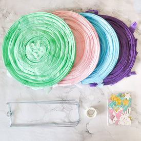 4 pcs/set Hanging Mermaid Jellyfish Lantern Party Decorations