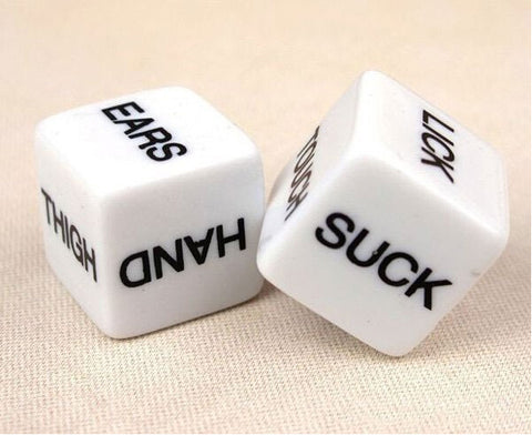 Image of 1 Pair Funny Dice Sexy Romance Love Humour Adult Games Pipe