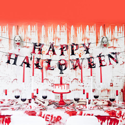 Image of Halloween Bleeding Party Garland | Nicro Party