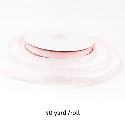 Image of 50 Yard Just For You Printed Ribbon | Nicro Party
