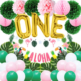 1st Birthday Hawaiian ALOHA Luau Party