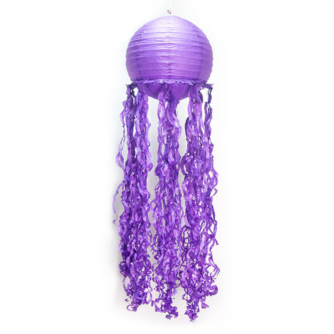 Image of 3 pcs/set Mermaid Wishes Hanging Jelly Fish Paper Lanterns