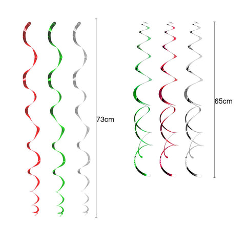 Image of Santa Claus Car Spiral Ornaments | Nicro Party