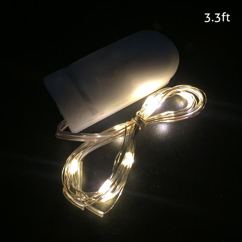 Image of 1/2/3M 10/20/30 Leds Christmas Lights String LED for Festival Wedding Birthday | Nicro Party