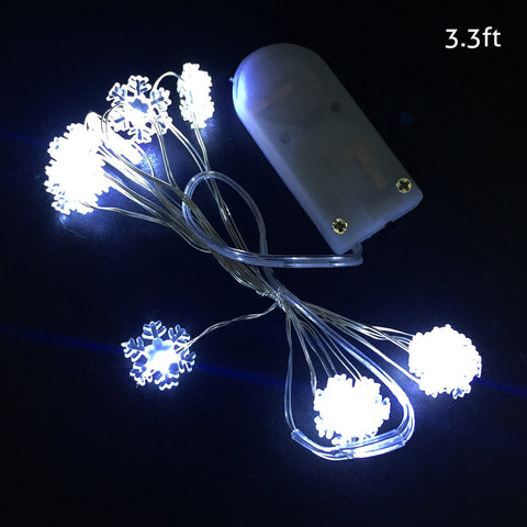 Image of 1/2/3M 10/20/30 Leds Christmas Lights String LED for Festival Wedding Birthday | Nicro Party