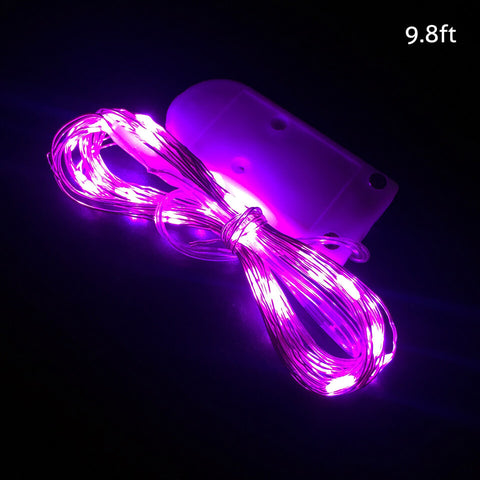 Image of 1/2/3M 10/20/30 Leds Christmas Lights String LED for Festival Wedding Birthday | Nicro Party