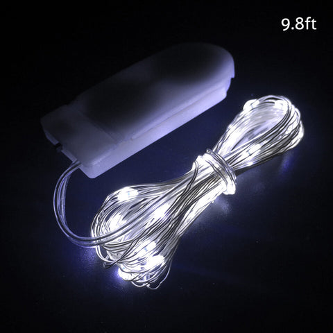Image of 1/2/3M 10/20/30 Leds Christmas Lights String LED for Festival Wedding Birthday | Nicro Party