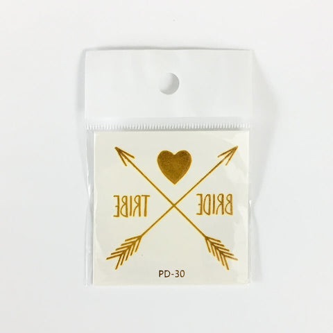 Image of Team Bride Tattoo Sticker | Nicro Party
