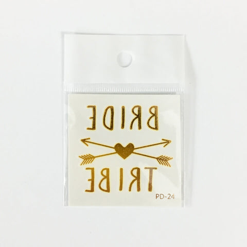 Image of Team Bride Tattoo Sticker | Nicro Party