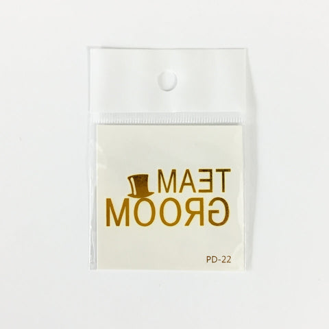 Image of Team Bride Tattoo Sticker | Nicro Party