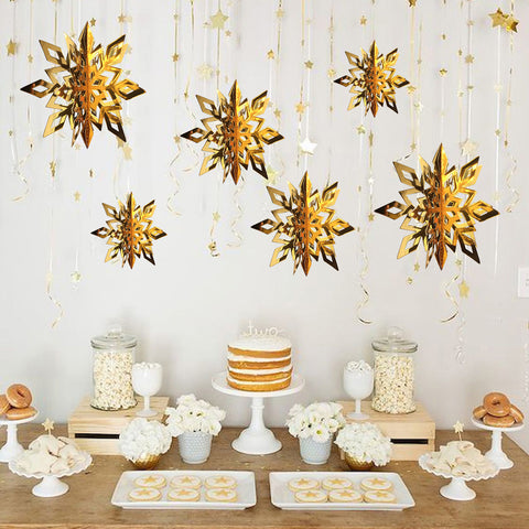 Image of Three-dimensional Snowflake | Nicro Party