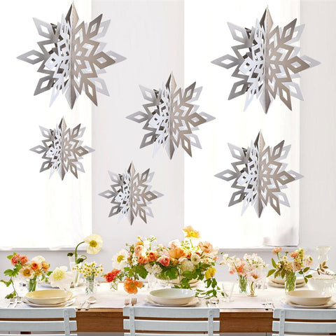 Image of Three-dimensional Snowflake | Nicro Party