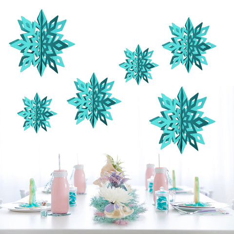 Image of Three-dimensional Snowflake | Nicro Party