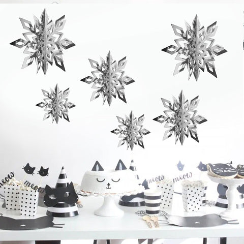 Image of Three-dimensional Snowflake | Nicro Party