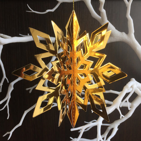 Image of Three-dimensional Snowflake | Nicro Party