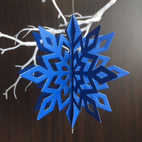 Image of Three-dimensional Snowflake | Nicro Party