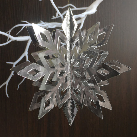 Image of Three-dimensional Snowflake | Nicro Party